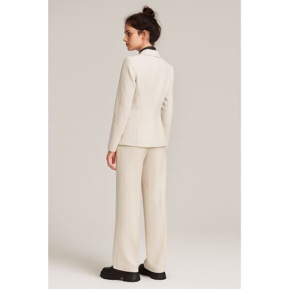 Lorena Antoniazzi Silk-Cotton Textured Blazer – IT 42 (US ~6) – Deadstock / NWT - Picture 5 of 8